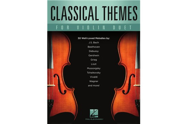 Classical Themes for Violin Duet - front cover