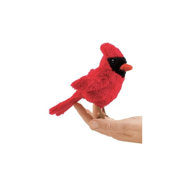 Folkmanis Mini Cardinal Finger Puppet