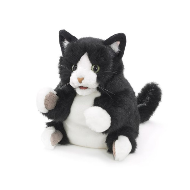 Folkmanis Tuxedo Kitten Puppet
