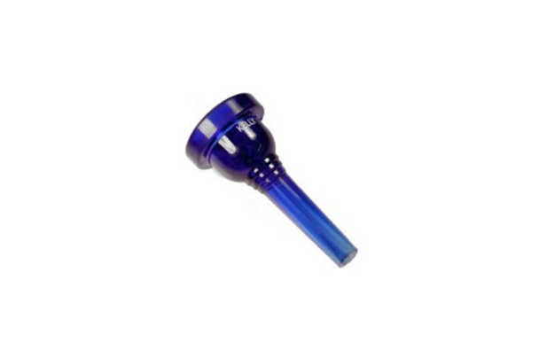 Kelly Trombone Mouthpiece 12C - Crystal Blue