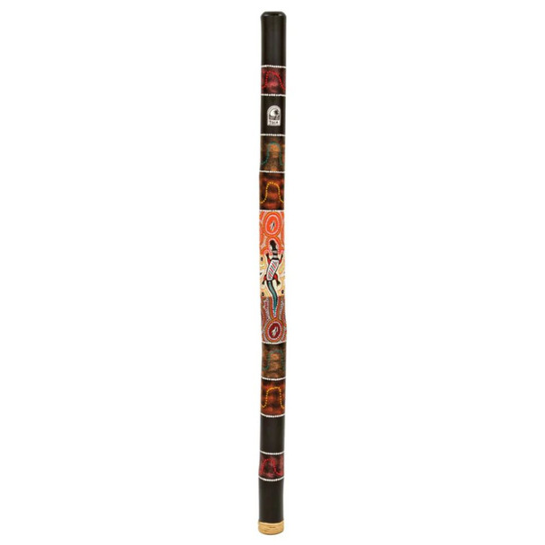 Toca 47 inch Bamboo Didgeridoo - Painted Gecko