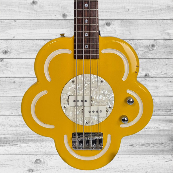 Used Daisy Rock Daisy Bass Guitar - Yellow (7 lb 4 oz)