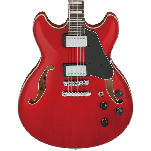 Ibanez Artcore AS73 Hollowbody Electric Guitar - Transparent  Cherry Red