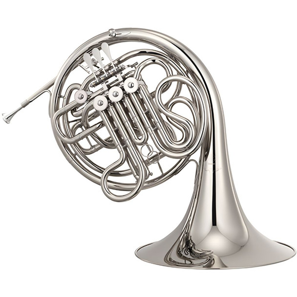 Yamaha YHR-672N Fixed-Bell French Horn - Nickel Silver