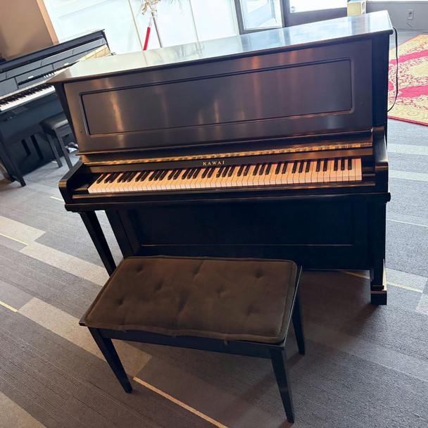 Used Kawai UST-10 Upright Piano - Satin Ebony