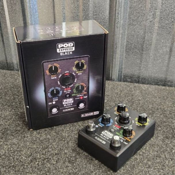 Used Line 6 POD Express Black Multi-Effect Processor