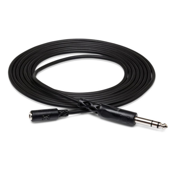 Hosa Headphone Extension Cable 3.5mm TRS to 3.5mm TRS - 5 foot