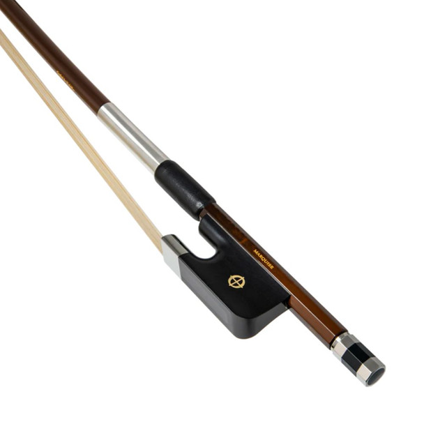 CodaBow Marquise GS 3/4 French Bass Bow – White Horsehair