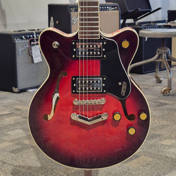 Used Grestch Streamliner G2655 Electric Guitar - Claret Burst