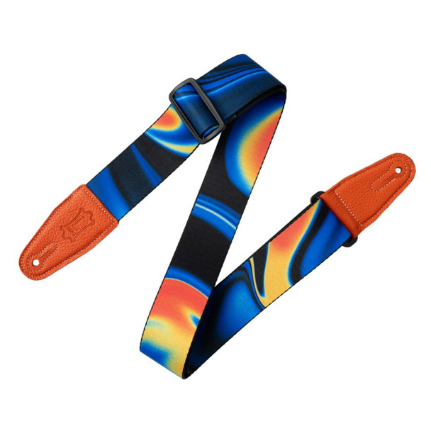 Levy's Cyber Gradient Series Guitar Strap - Thermal