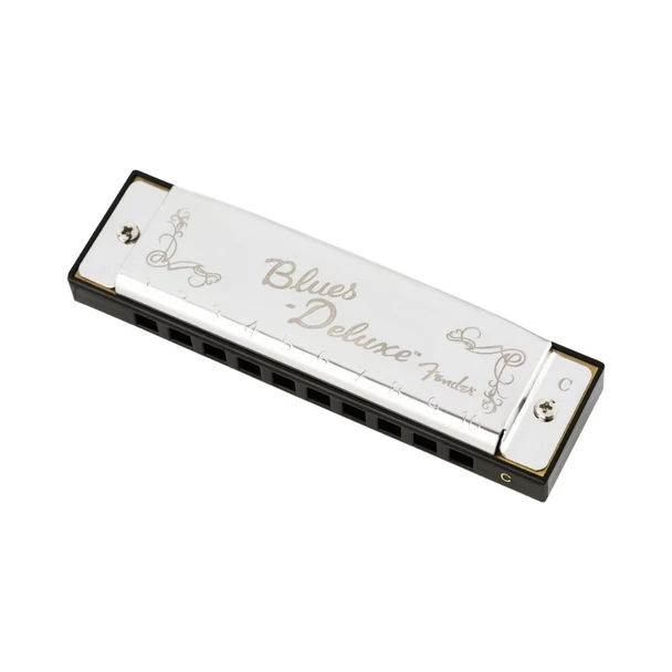Fender Blues Deluxe 10-Hole Diatonic Harmonica - C