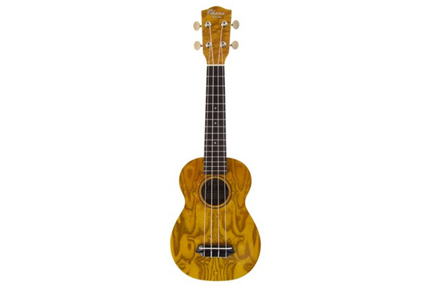 Ohana SK-15W Soprano Ukulele - Willow Gloss