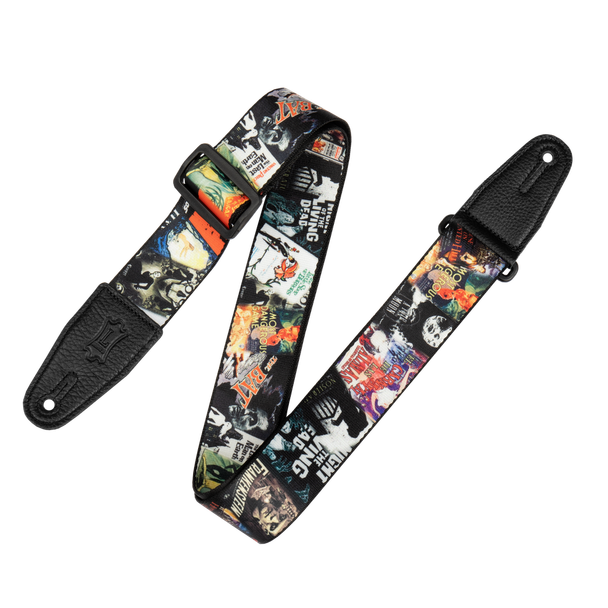 Levy's 2 inch Halloween Series Guitar Strap - Horror Movies