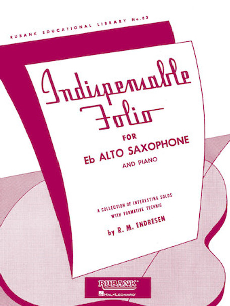 Indispensable Folio - Eb Alto Saxophone and Piano