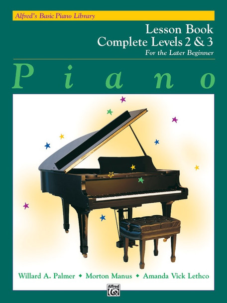 Alfred's Basic Piano Library,  Lesson Book,  Complete Levels 2 & 3