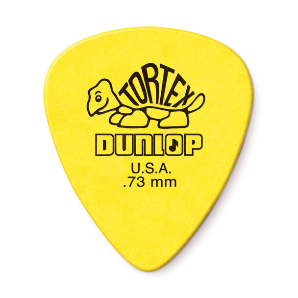 Dunlop Tortex .73mm Pick Pack (12 pack) (front view)