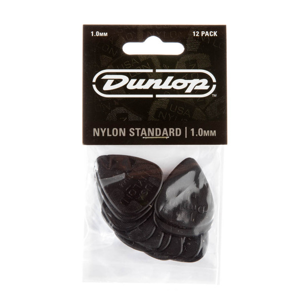 Dunlop Nylon 1.0mm Pick Pack (12 pack) (pack view)