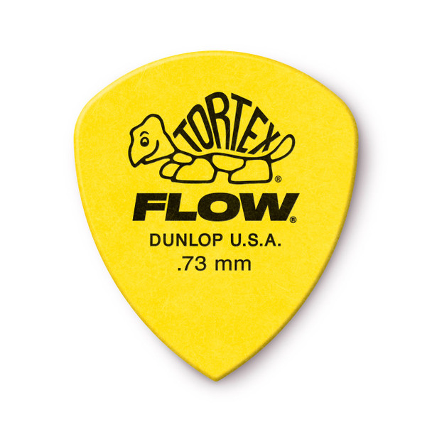 Dunlop Tortex Flow .73mm Pick Pack (12 pack) (front view)