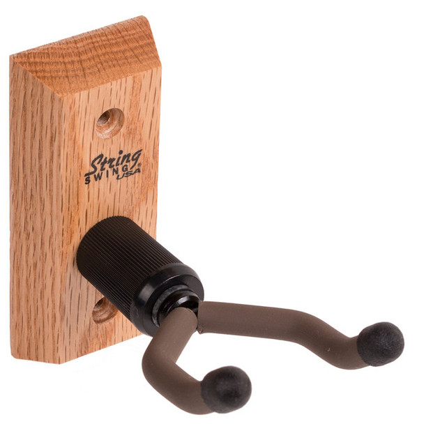 String Swing CC01UK-O Uke or Mandolin Hanger - Oak