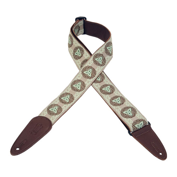 Levy's 2 inch Jacquard Guitar Strap - Weave Dakota Celtic