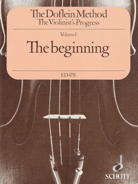 The Doflein Method Volume 1: The Beginning