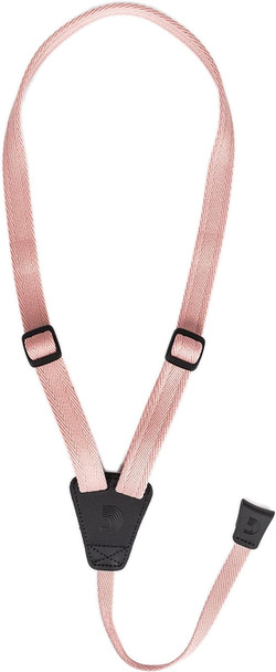 D'Addario Eco Comfort Ukulele Strap - Coral