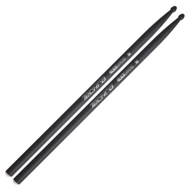 Techra Black Diamond 5A Carbon Fiber Drumsticks