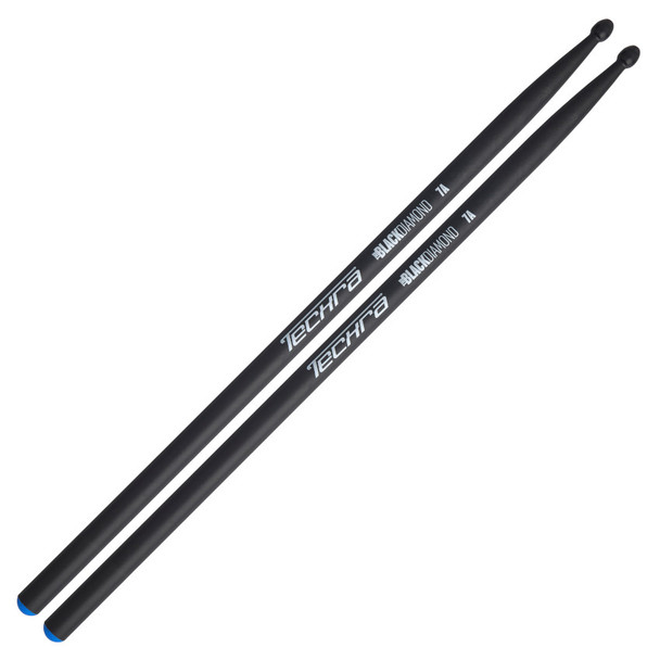 Techra Black Diamond 7A Carbon Fiber Drumsticks
