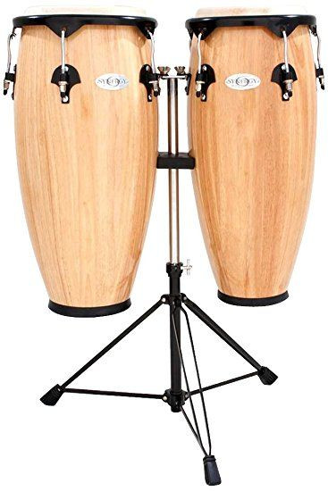 Heid Music | Toca Synergy Conga Set w/Stand - Natural