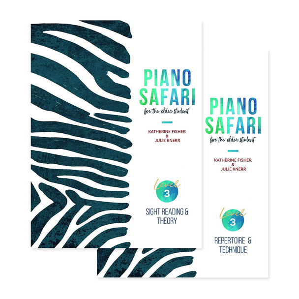 piano safari for the older student front cover