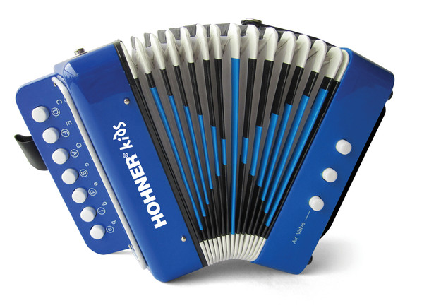 Hohner Toy Accordion with Songbook - Blue