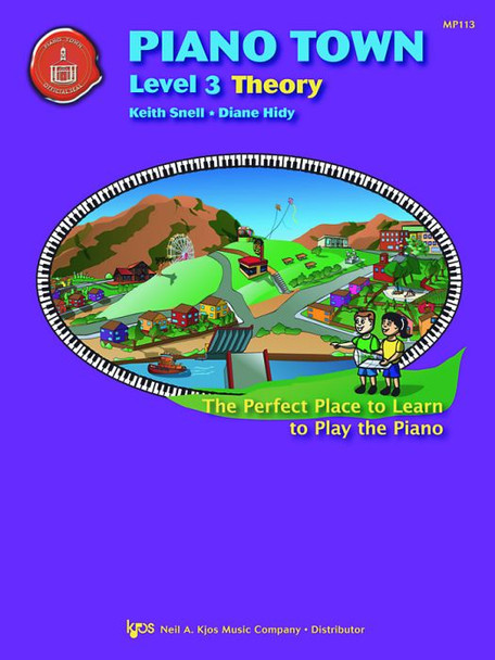 Piano Town: Theory - Level 3 front cover
