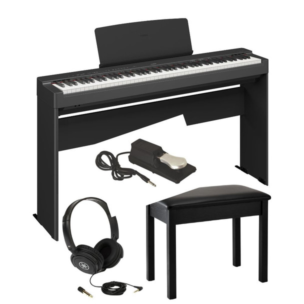 Yamaha P-225 Heid Home at Digital Piano Bundle