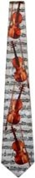 Violins with Sheet Music Tie