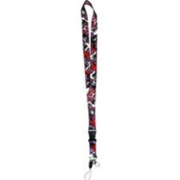 LANYARD GUITAR PURPLE/RED