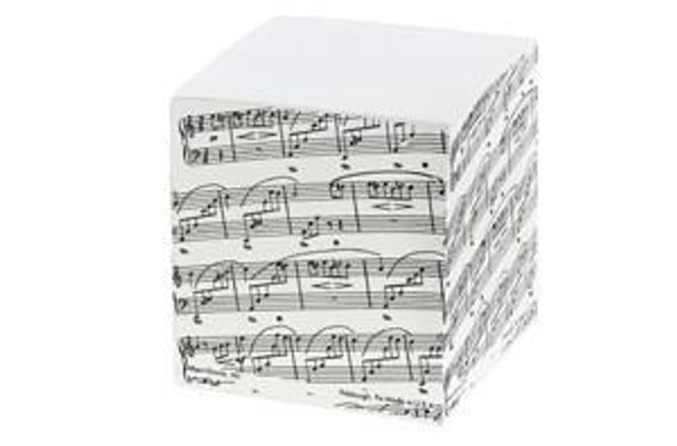 Sheetmusic Memo Cube