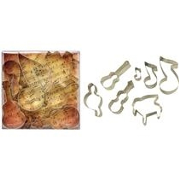 Music Instrument Cookie Cutters