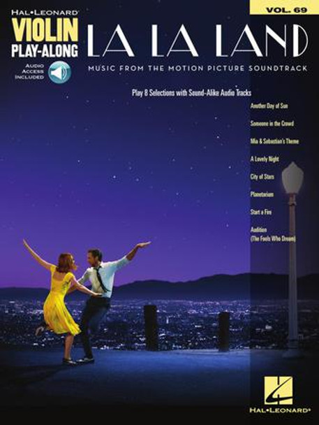 La La Land
Violin Play-Along Volume 69
Violin Play-Along Softcover Audio Online