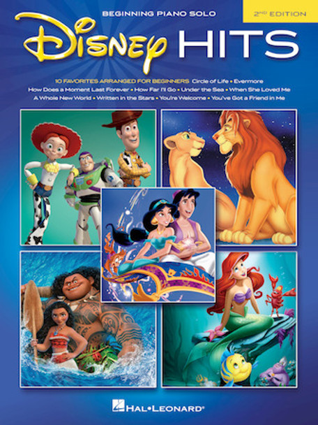 Disney Hits – 2nd Edition
Beginning Piano Solo Softcover