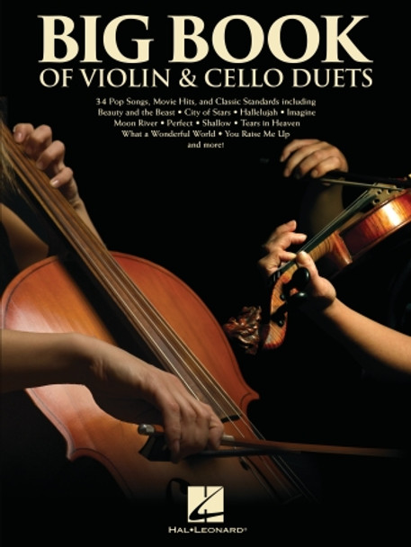 Big Book of Violin & Cello Duets
Score with Separate Pull-Out Parts
String Duet Softcover