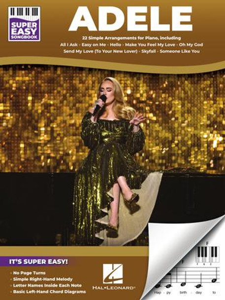 Adele – Super Easy Songbook
Super Easy Songbook Softcover