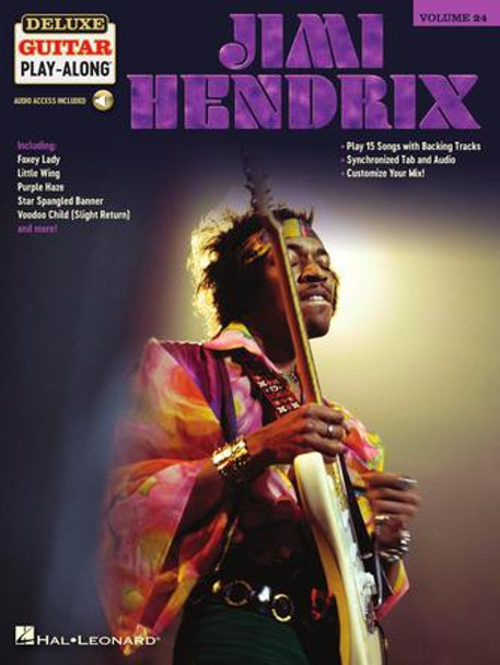 Jimi Hendrix Deluxe Guitar Play-Along Volume 24