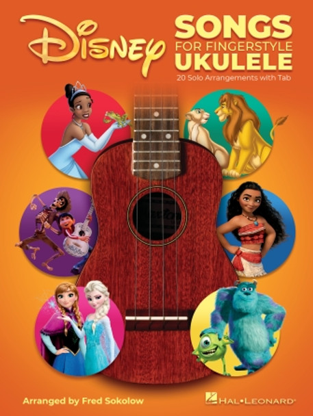 Disney Songs for Fingerstyle Ukulele
20 Solo Arrangements with Tab
Ukulele Songbook Softcover - TAB