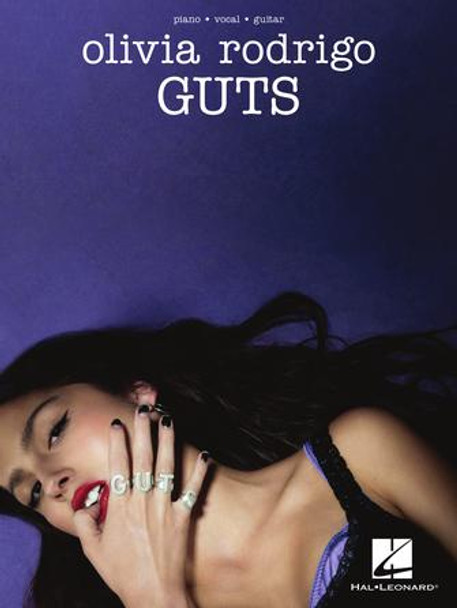 Olivia Rodrigo – Guts
Piano/Vocal/Guitar Artist Songbook Softcover