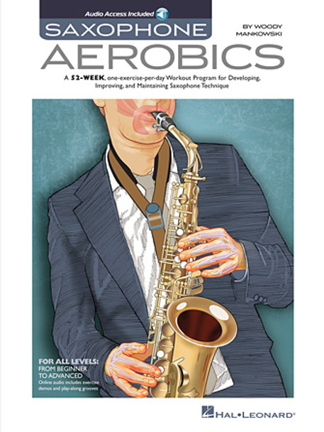 Saxophone Aerobics
Sax Instruction Softcover Audio Online