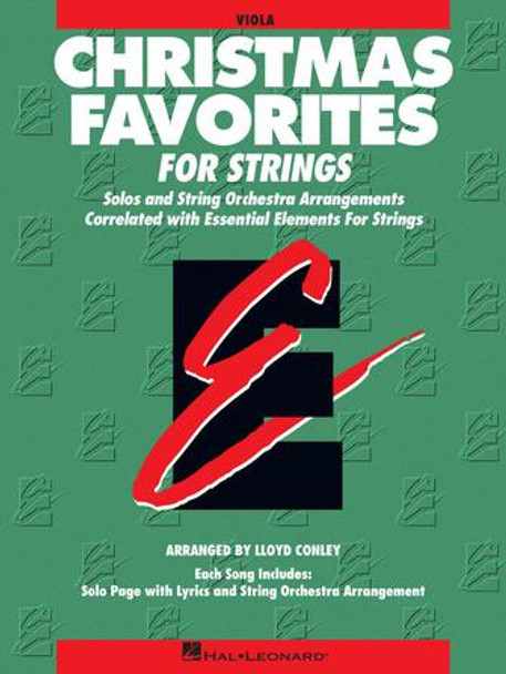 Essential Elements Christmas Favorites for Strings
Viola
Essential Elements String Folio