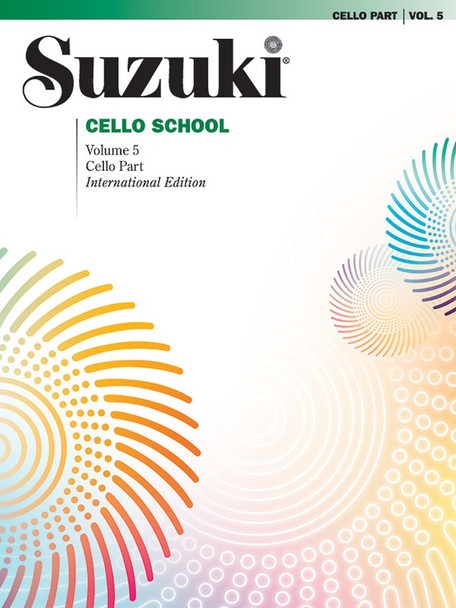 Suzuki Cello School: Volume 5 - Revised