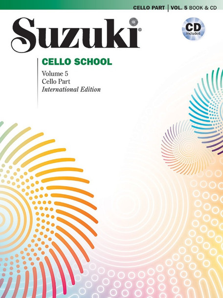 Suzuki Cello School: Volume 5 - Revised w/CD