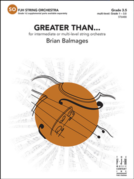 Greater Than... - String Orchestra (Score & Parts)