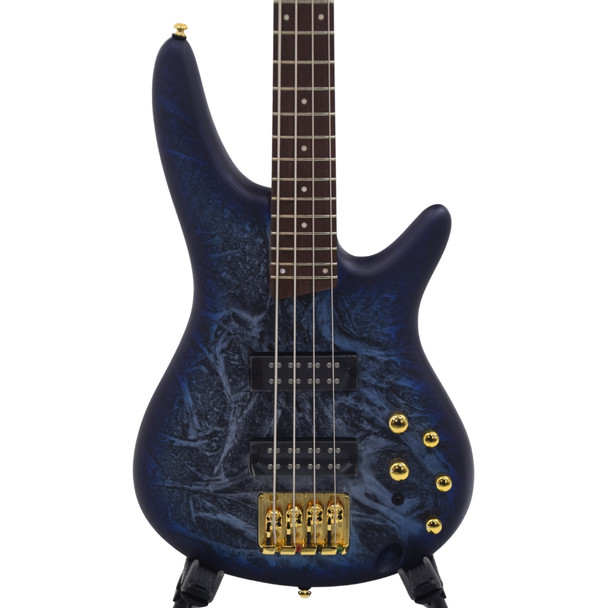 Ibanez SR300EDX Standard Electric Bass Guitar - Cosmic Blue Frozen Matte